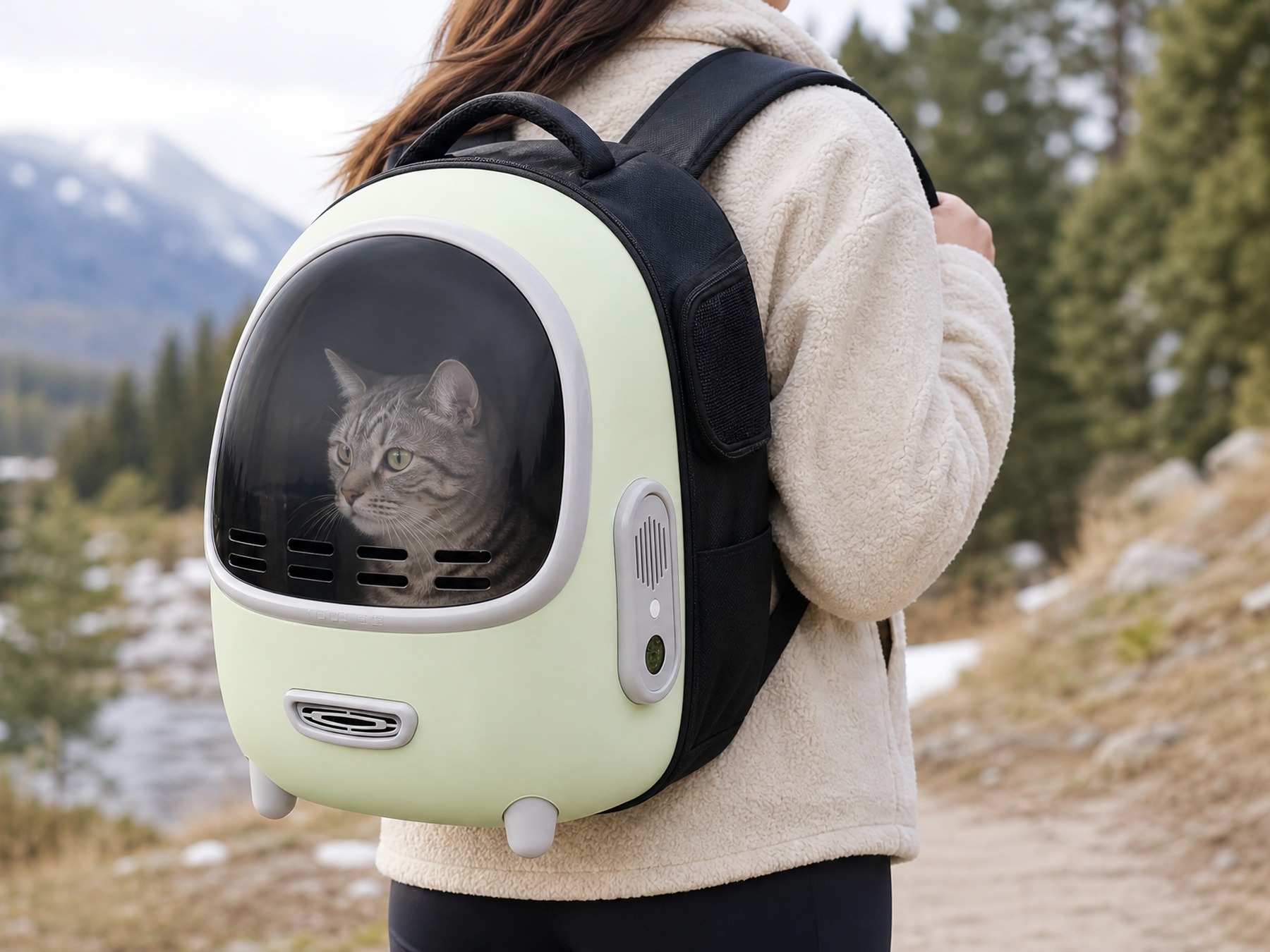 Backpack carry for longer walks