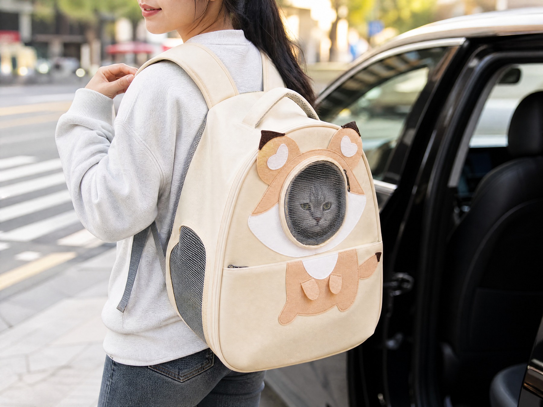 Backpack or hand carry for quick trips