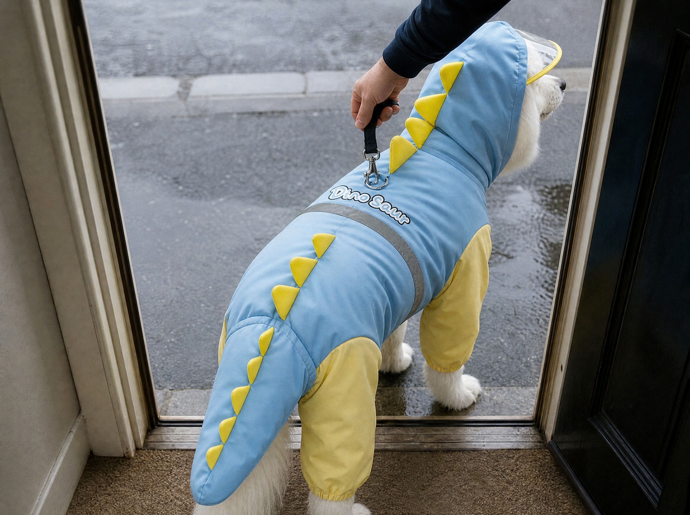 Your own leash, clipped straight on