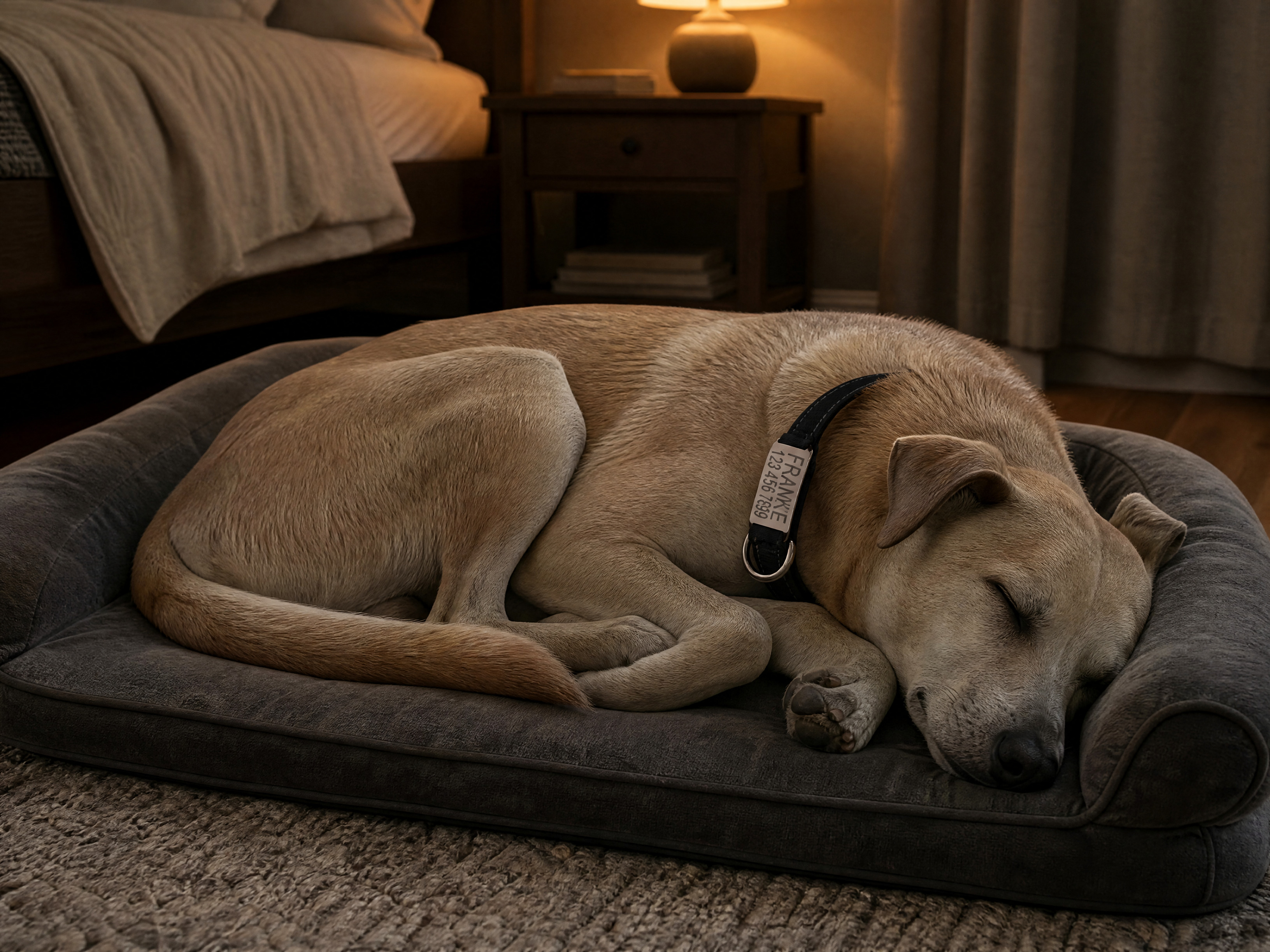 A collar you can leave on at night